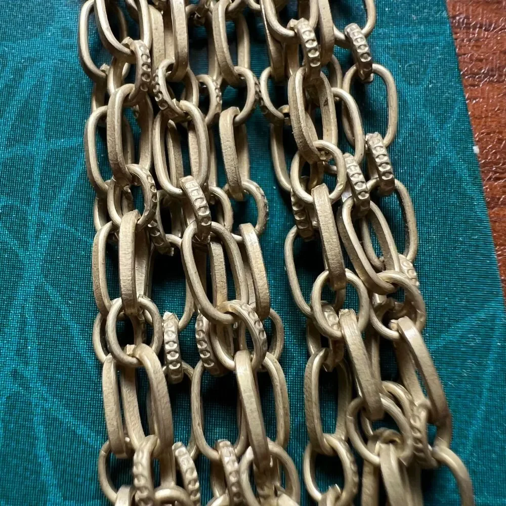 Beading Jewelry Making Crafting DIY Chains Silver Gold Set of Four